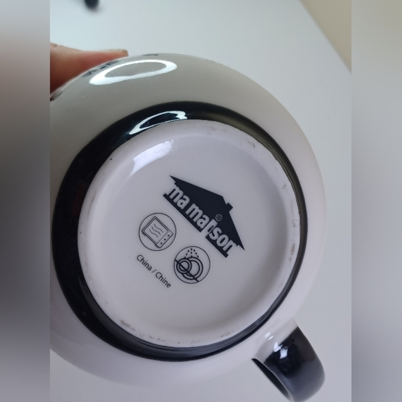 Ma Maison Black & White Cats Coffee Mug Tea Cup Kitty Cats Cat Lover - Picture 6 of 7